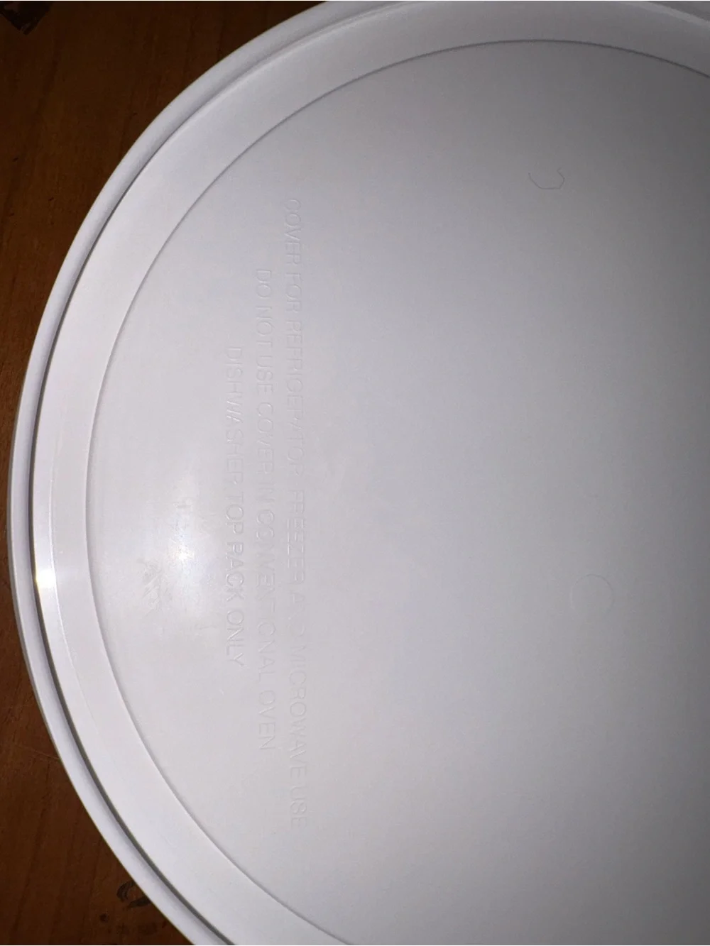 Corningware FS-1-PC Round Casserole Dish White Lid Replacement Set of 3